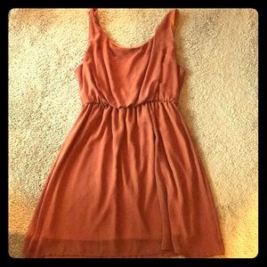 Burnt Orange Dress